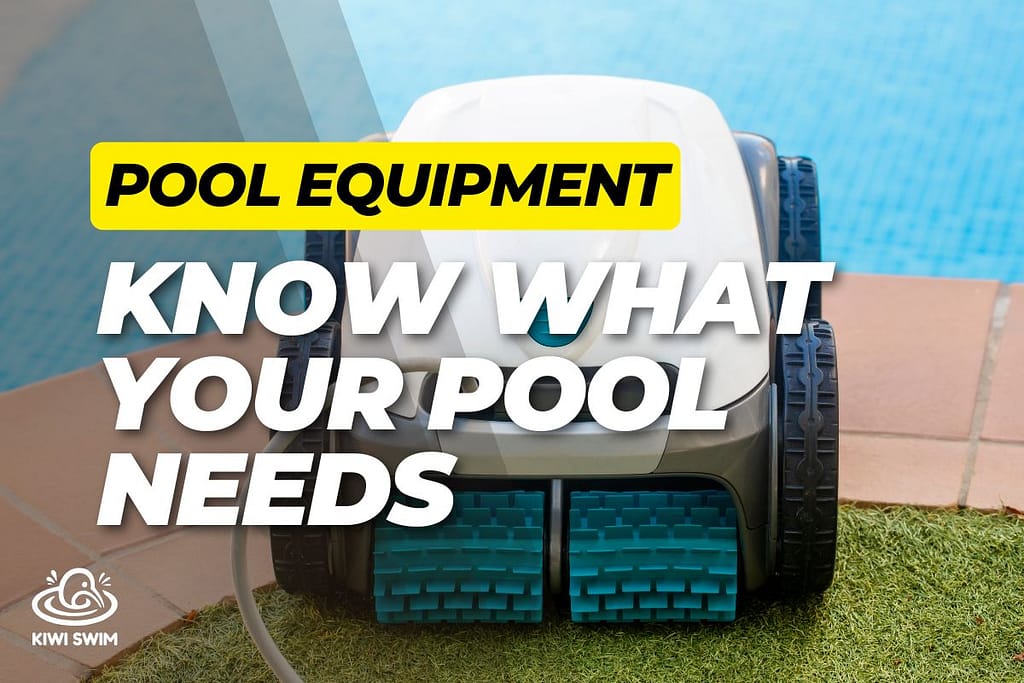 a robotic pool cleaner sitting on the side of a pool